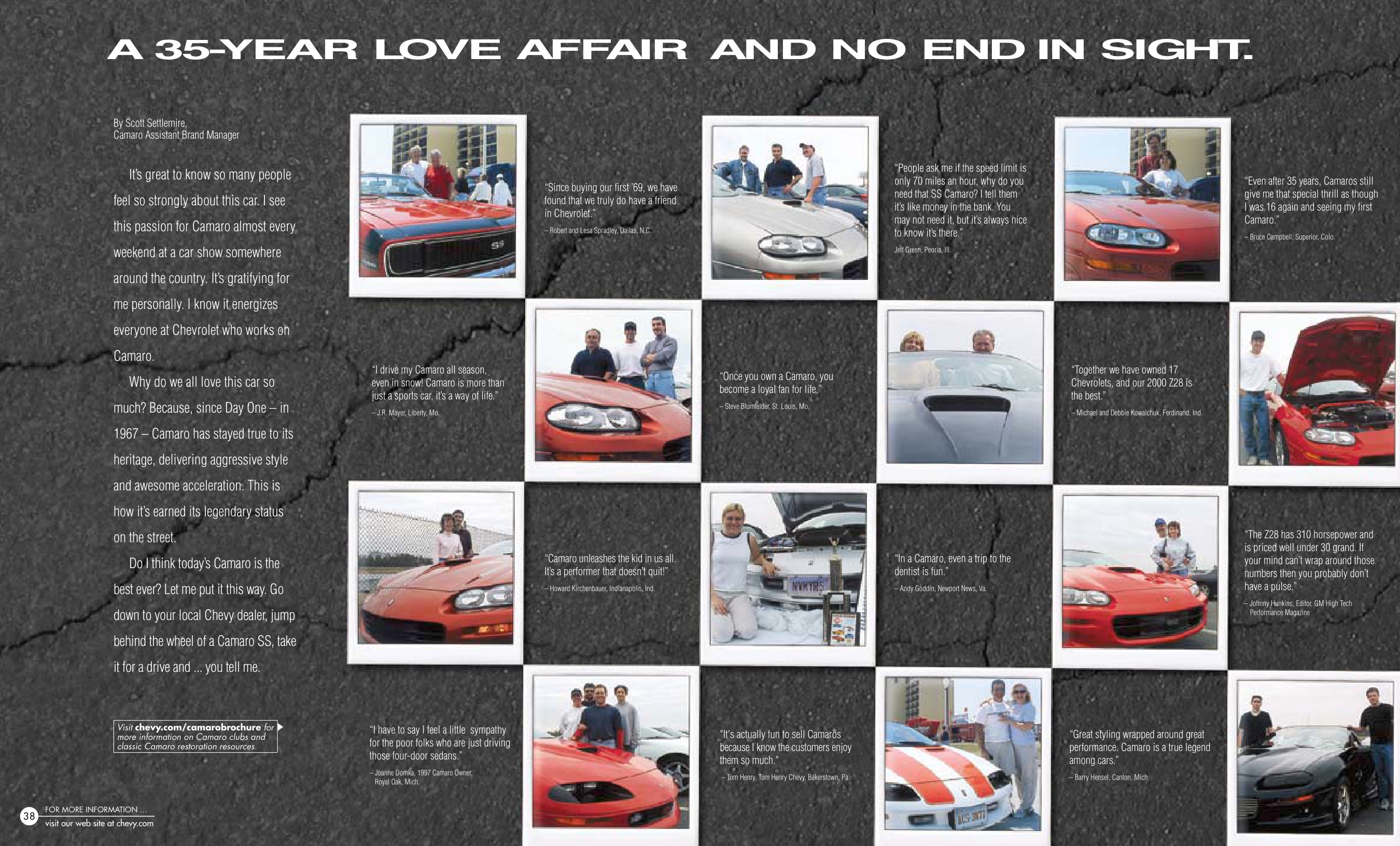 2002 Chev Camaro Brochure Page 19